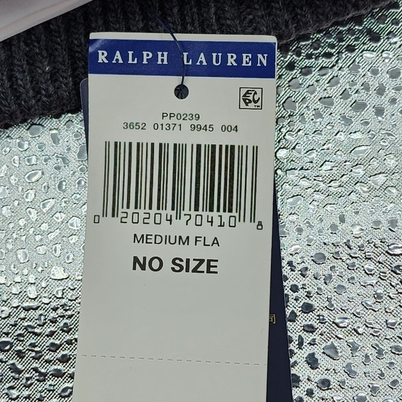 Polo Ralph Lauren Men's Wool Blend Beanie Hat - One Size - Picture 6 of 6